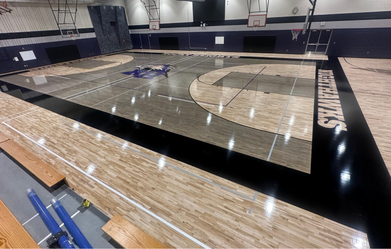 Rocky Heights Middle School Main Gym Rocky Heights Middle School Main Gym